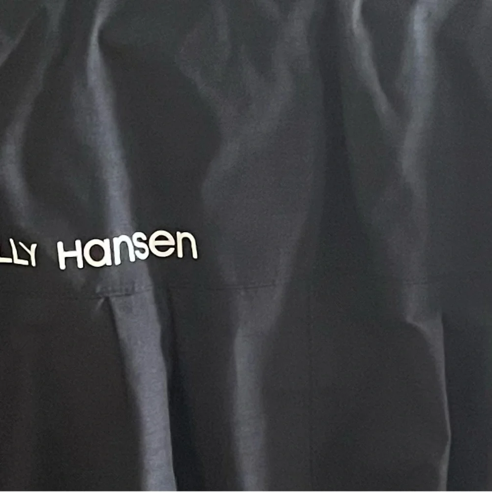 Helly Hansen Rain jacket black long hooded, black polyamide polyester size xs - Picture 4 of 8